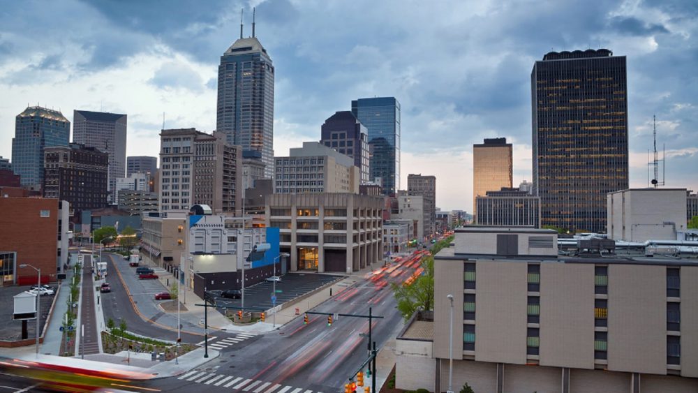 Indianapolis, Indiana Skyline