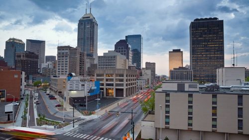 Indianapolis, Indiana Skyline