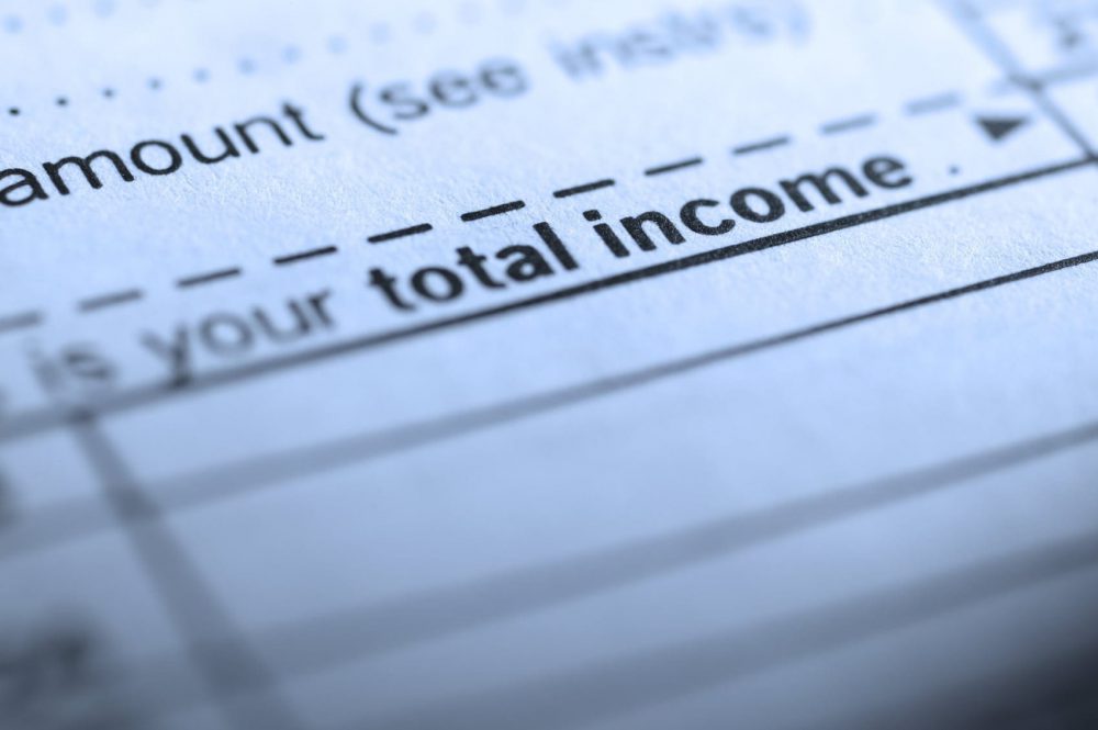 Tax Returns Stock Photo