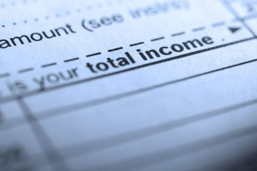Tax Returns Stock Photo